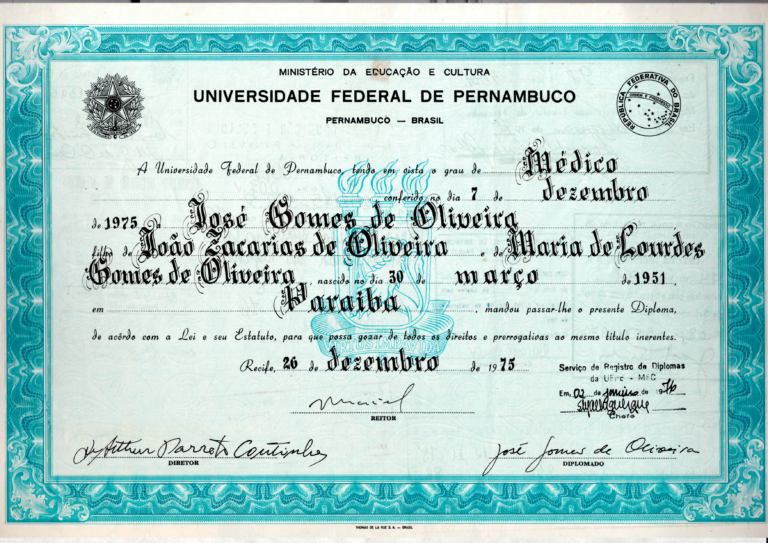 Diploma Pernambuco